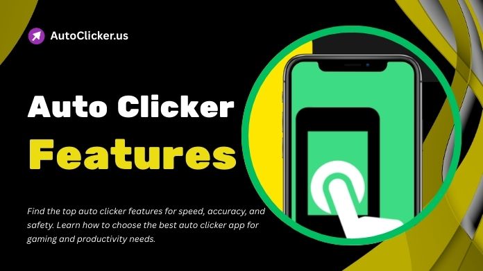 auto clicker features